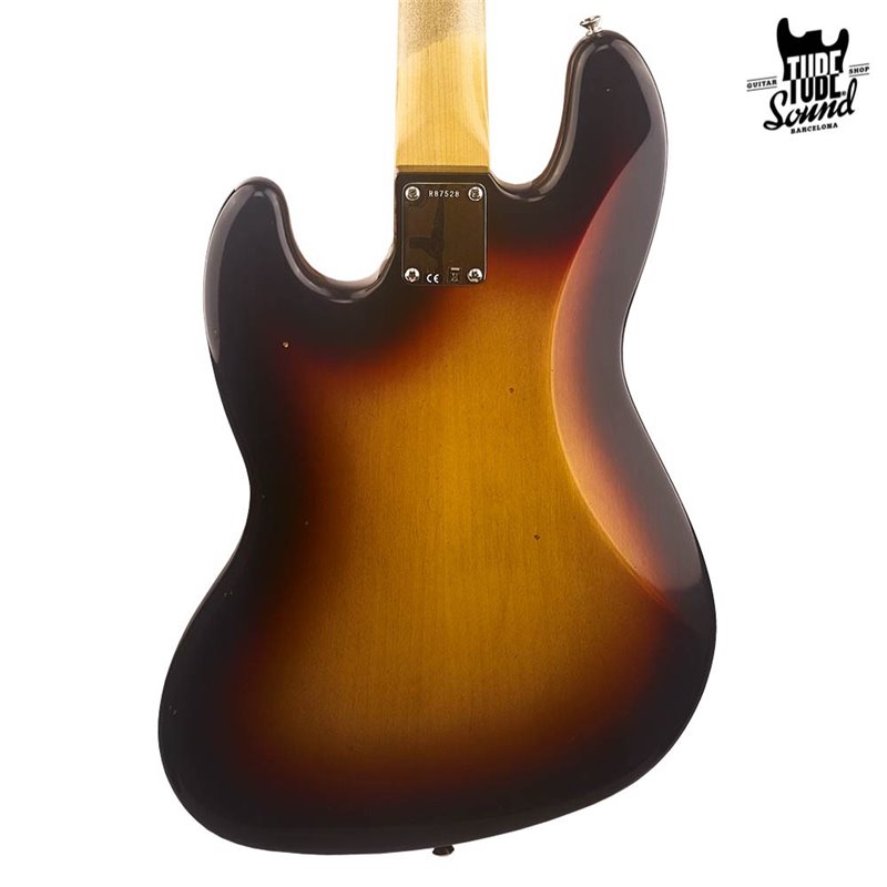 Fender Custom Shop Custom Order Jazz Bass '64 RW Journeyman 3 Color Sunburst