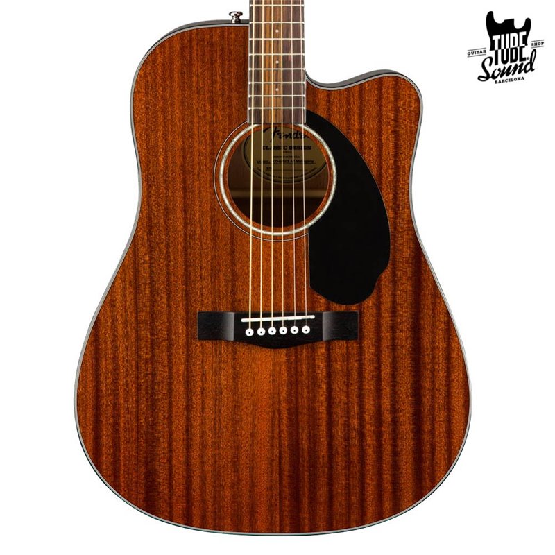 Fender CD-60SCE All-Mahogany WN Natural