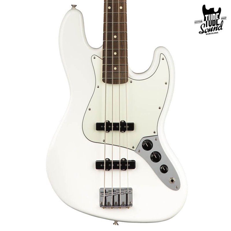 Fender Jazz Bass Player PF Polar White