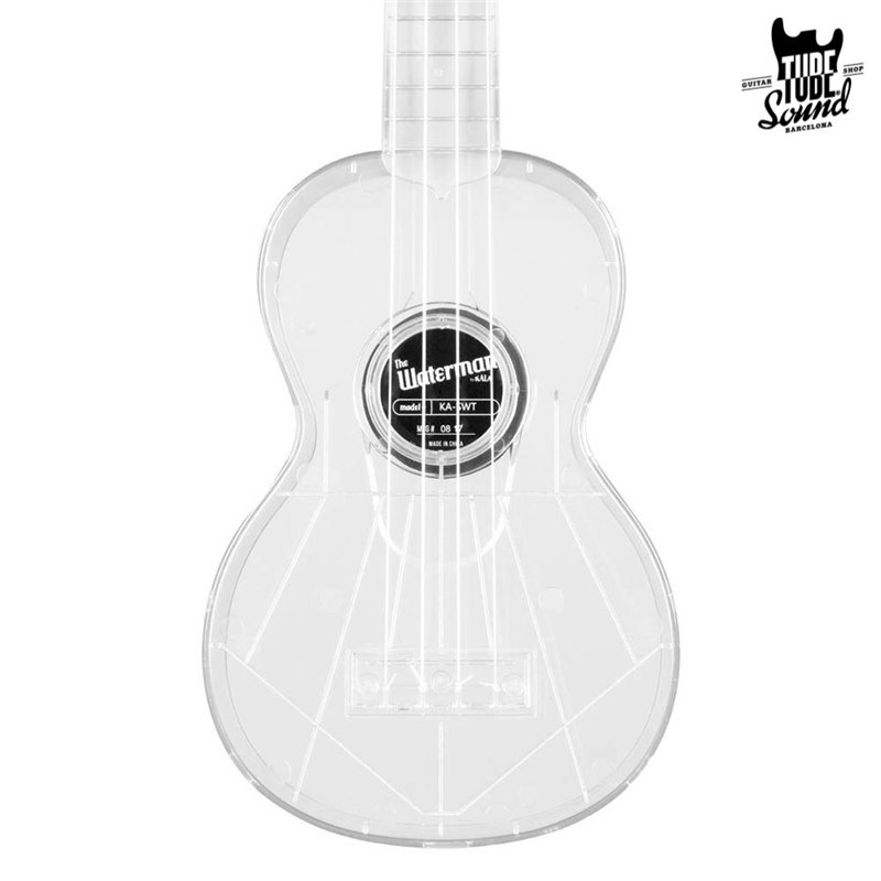 Kala KA-SWT Waterman Soprano Ukulele Transparent Ice