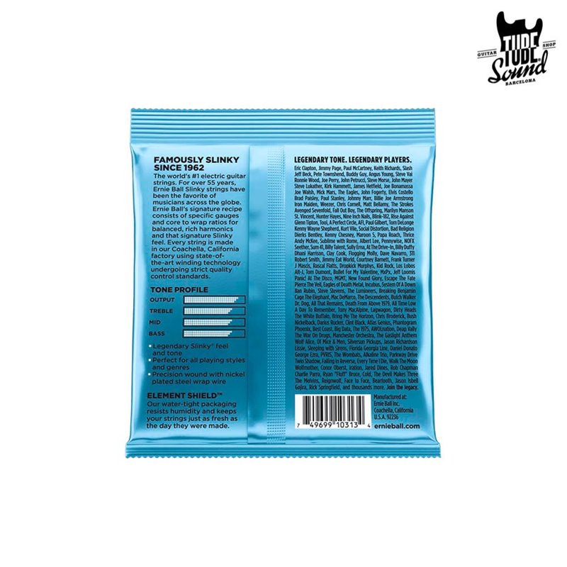 Ernie Ball 2212 Primo Slinky Nickel Wound Electric 9.5-44