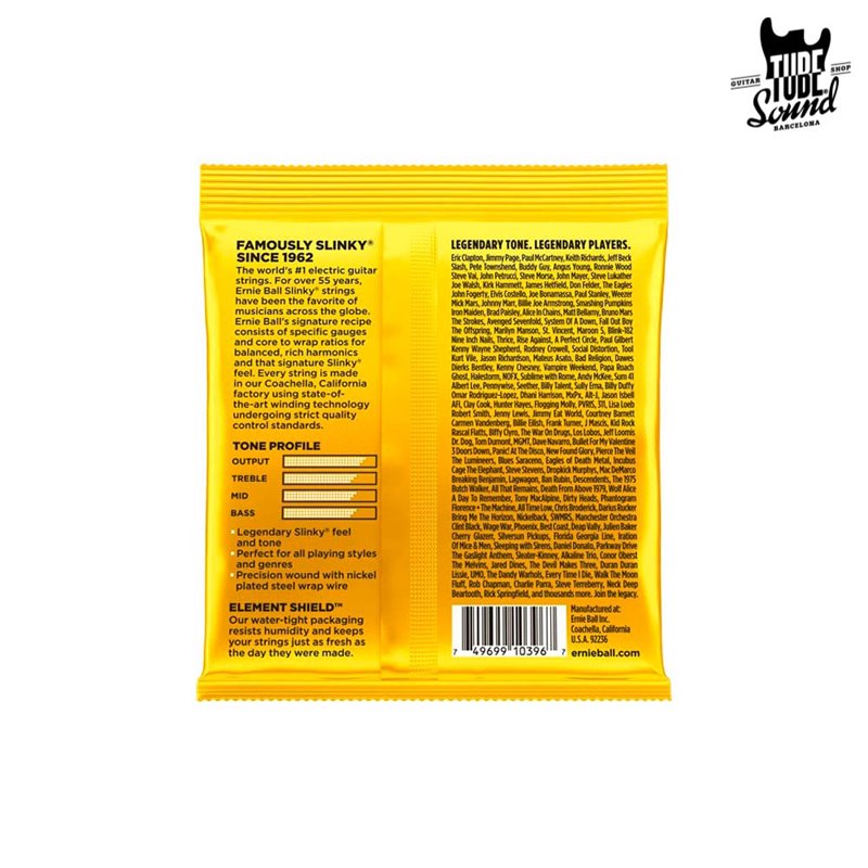 Ernie Ball 2216 Skinny Top Beefy Bottom Nickel Wound Electric 10-54