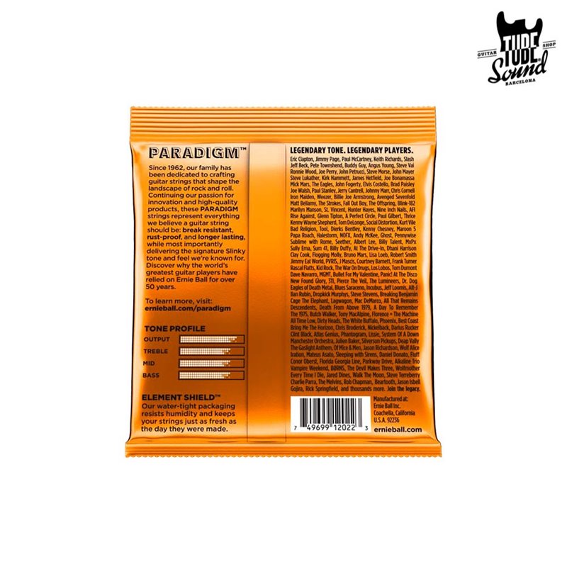 Ernie Ball 2022 Paradigm Hybrid Slinky Electric 9-46