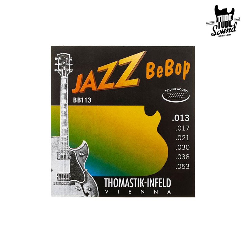 Thomastik-Infeld BB113 Jazz BeBop Round Wound Electric 13-53