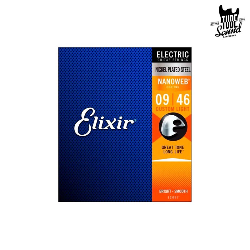 Elixir 12027 Electric NPS Nanoweb Custom Light 09-46