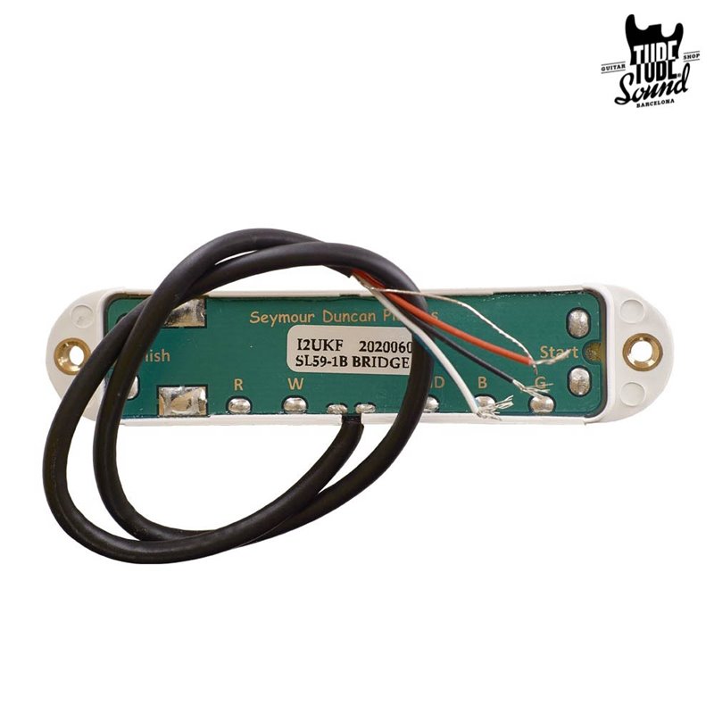 Seymour Duncan SL59-1B Little 59 Strat Bridge White