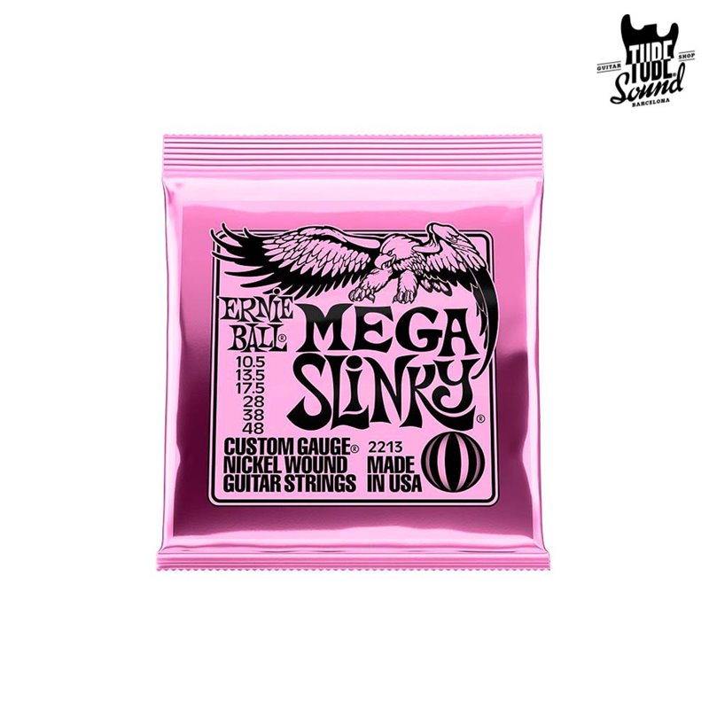 Ernie Ball 2213 Mega Slinky Nickel Wound Electric 10.5-48