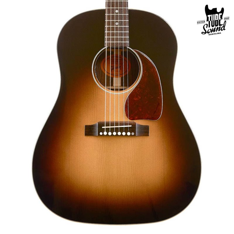 Gibson Custom J-45 Red Spruce Sunset Burst