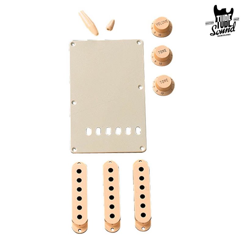 Fender Strat Accessory Kits Aged White