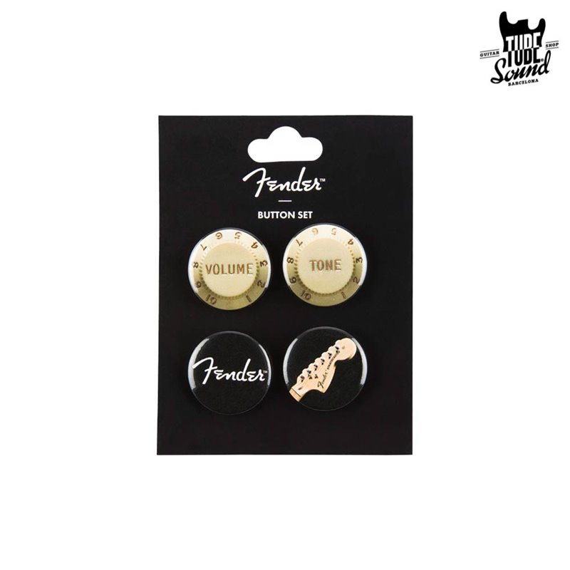 Fender 4 Pack Button Set