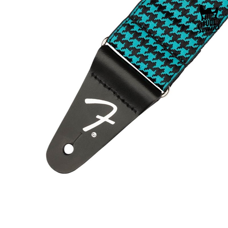 Fender Houndstooth Jackquard Strap Teal