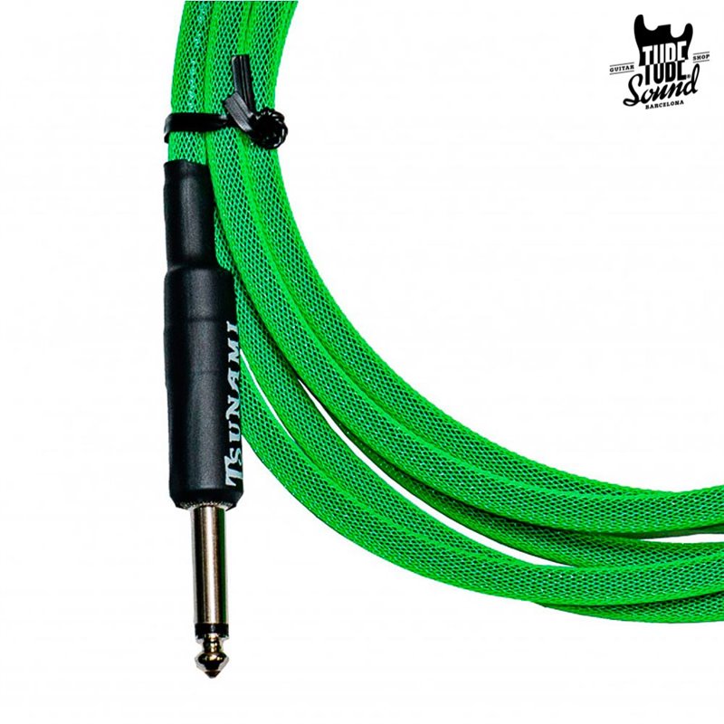 Tsunami Cables G10-SSNG Right 3m Neon Green