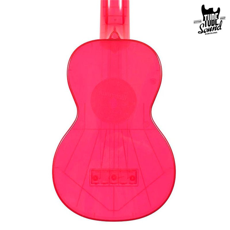 Kala KA-SWF-PK Waterman Soprano Ukulele Fluorescent Watermelon Pink
