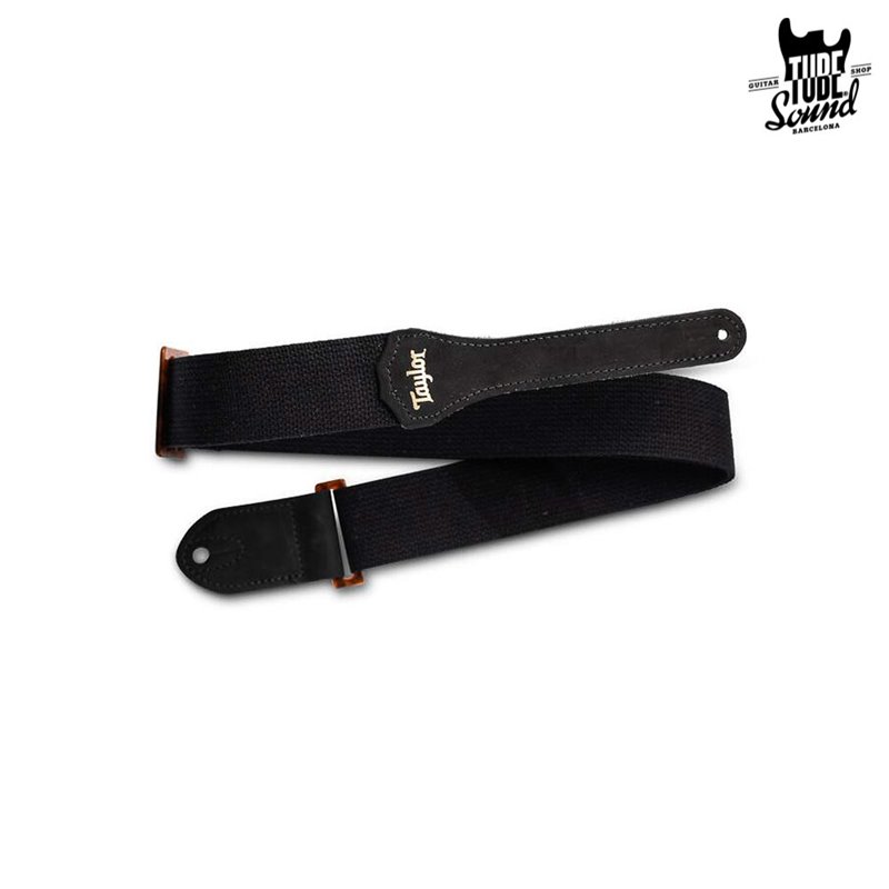 Taylor 2" GS Mini Cotton Guitar Strap Black