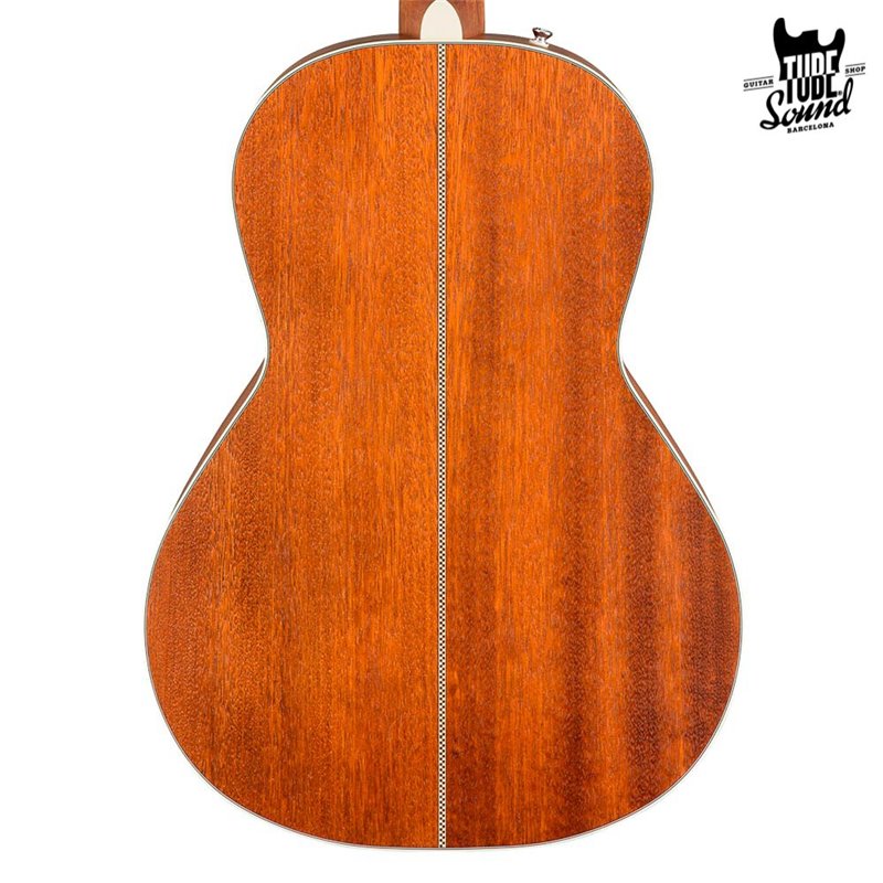 Fender PM-2 NE Parlor All-Mahogany Open Pore Satin