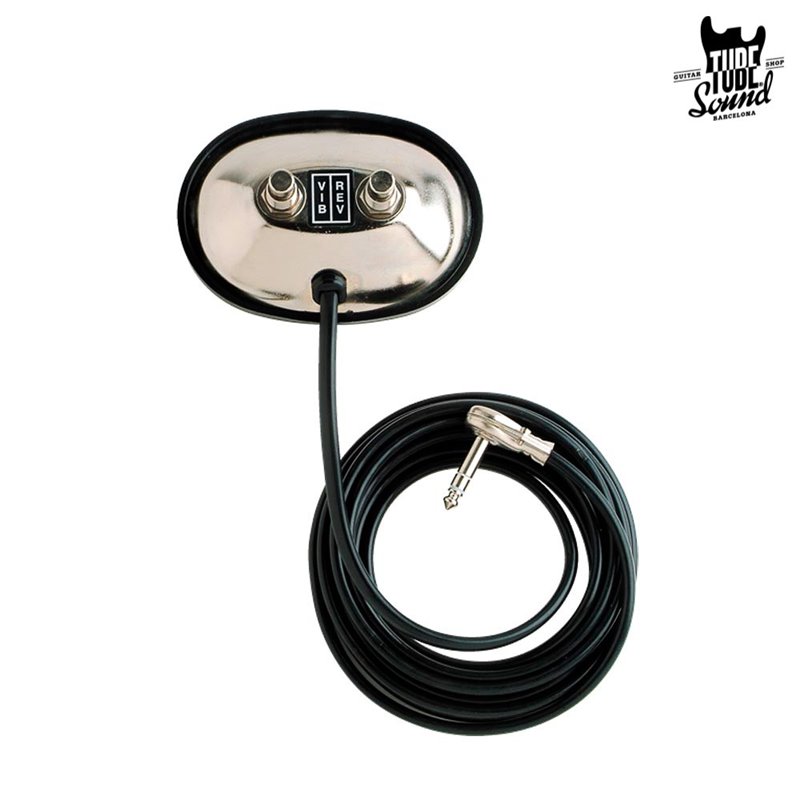 Fender Footswitch 2 button Vibrato/Reverb Modern