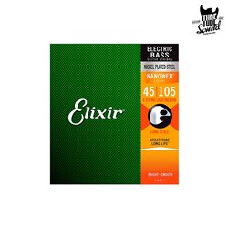 Elixir 14077 NPS Nanoweb Bass Light Medium 45-105