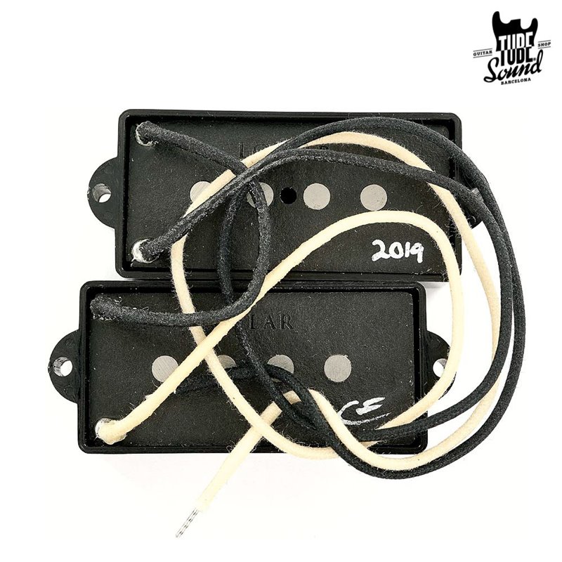 Lollar P-Bass 4 Strings Split Coil Black