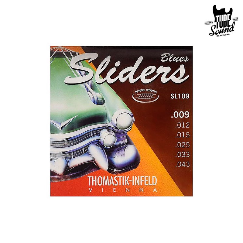 Thomastik-Infeld SL109 Blues Sliders Round Wound Electric 09-43