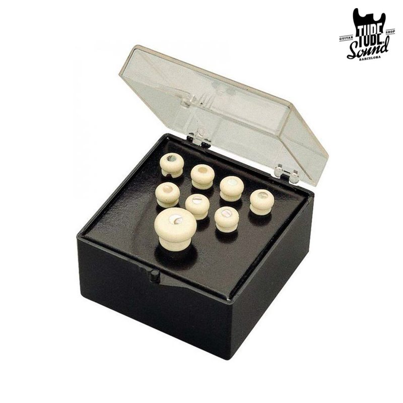 Martin 18APP45 Bridge Endpin Set White Pearl