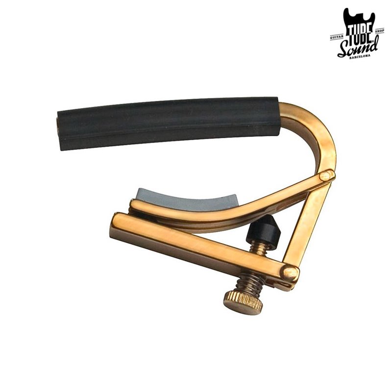 Shubb C3B 12 String Curved Capo Plain Brass