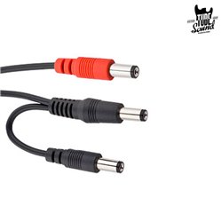 Voodoo Lab PPEH24 Voltage Doubler Cable 2.5mm Center-Positive Polarity 45cm