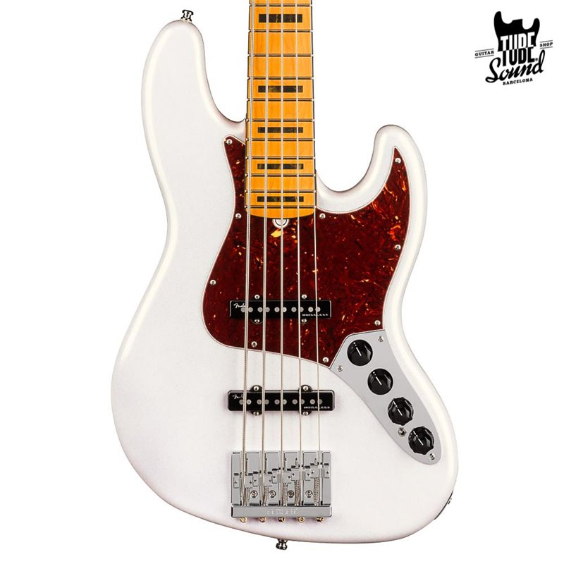 Fender Jazz Bass V American Ultra MN Artic Pearl