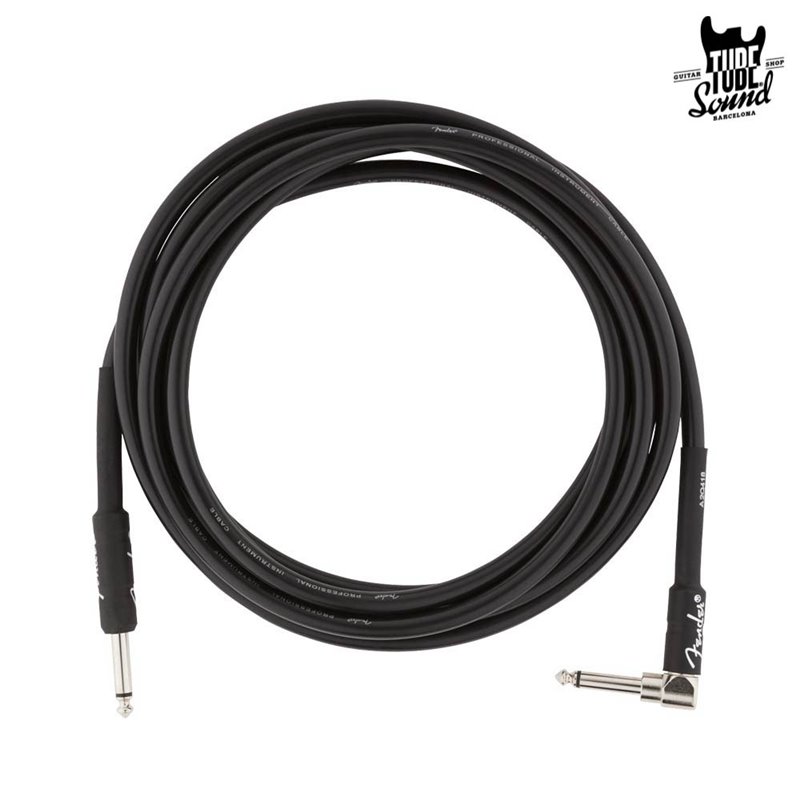 Fender Professional Series Cable Angle 3m Black