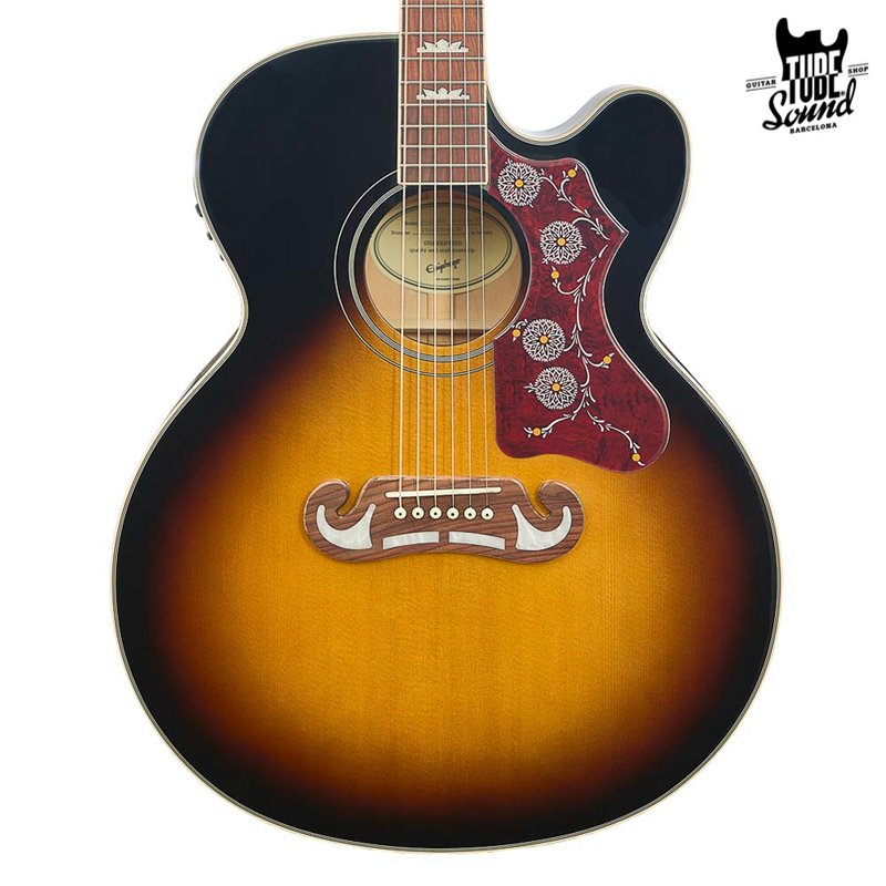 Epiphone J-200 EC Studio Vintage Sunburst