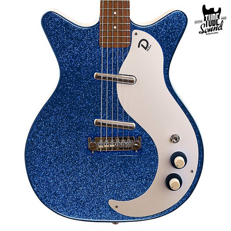 Danelectro 59M NOS Deep Blue Metal Flake