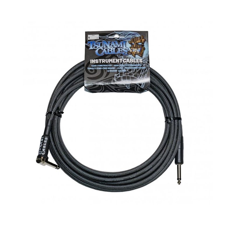 Tsunami Cables G20-RSCA Right Angle 6m Carbon