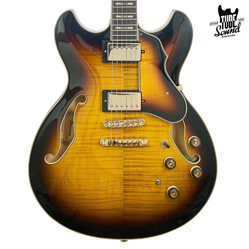 Ibanez AS153 Artstar Antique Yellow Sunburst
