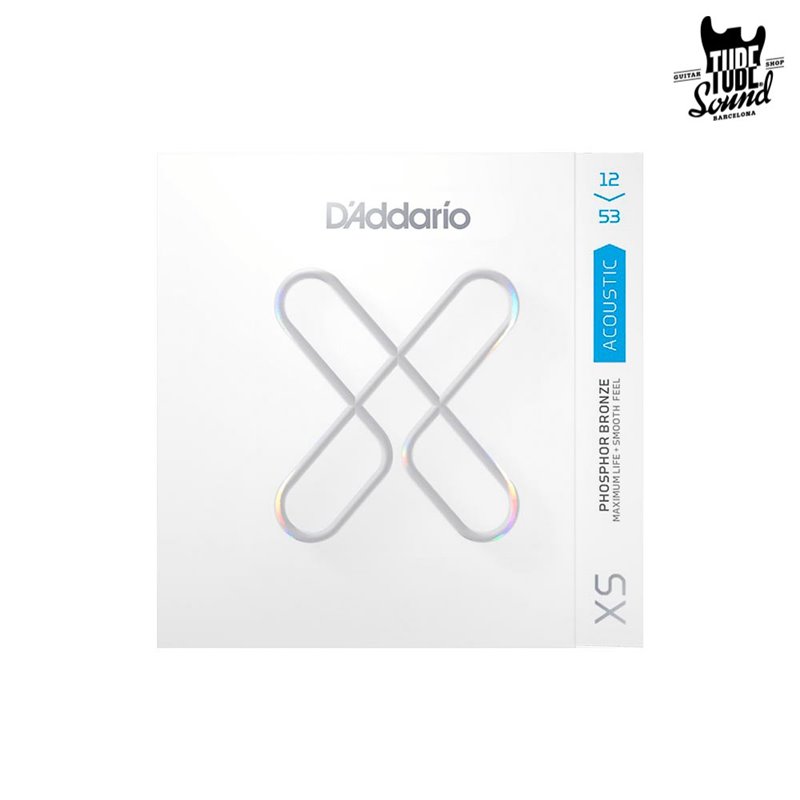 D'Addario XSAPB1253 Phosphor Bronze Acoustic Light 12-53