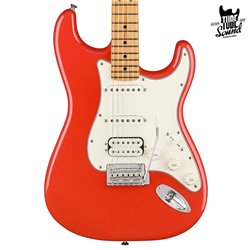 Fender Stratocaster Ltd. Ed. Player HSS MN Fiesta Red