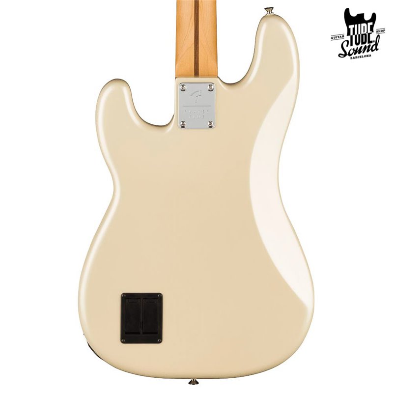 Fender Precision Bass Player Plus PF Olympic Pearl