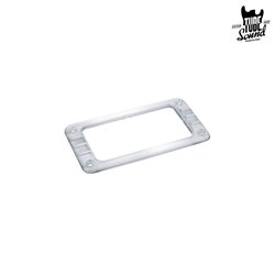 Gretsch Pickup Bezels Spacers Silver