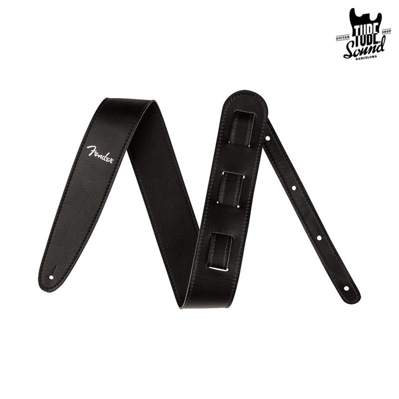 Fender 2,5" Vegan Leather Strap Black