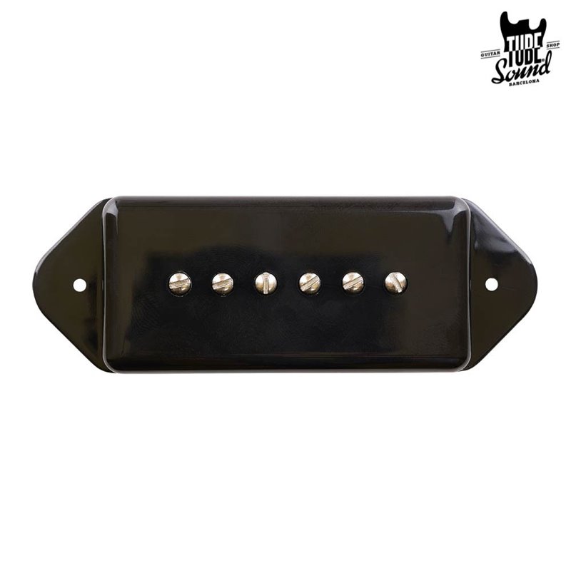 Lollar P-90 Dog Ear Bridge Tall Black