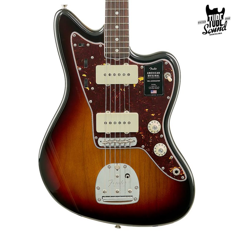 Fender Jazzmaster American Original 60s RW 3 Color Sunburst