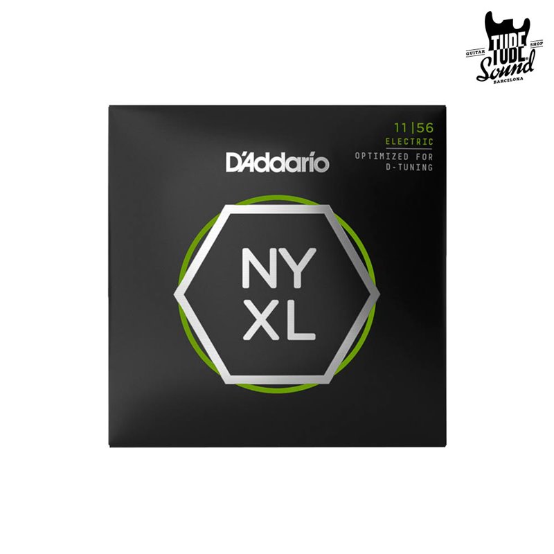 D'Addario NYXL1156 Electric Medium Top / Extra Heavy Bottom 11-56