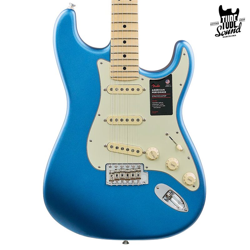 Fender Stratocaster American Performer MN Satin Lake Placid Blue US21015962