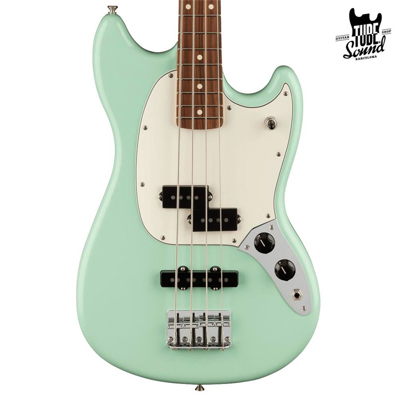 Fender Mustang Bass Ltd. Ed. Player PJ PF Surf Green