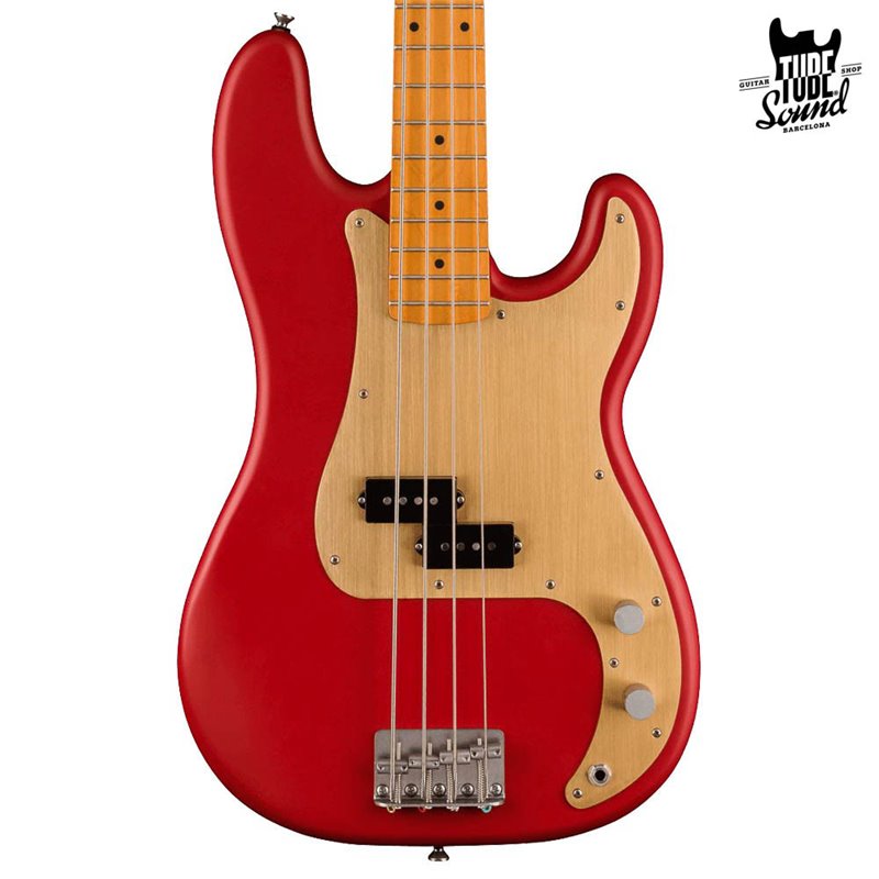 Squier Precision Bass 40th Anniversary Vintage Edition MN Satin Dakota Red