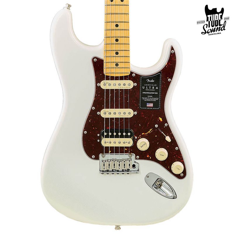 Fender Stratocaster American Ultra HSS MN Artic Pearl