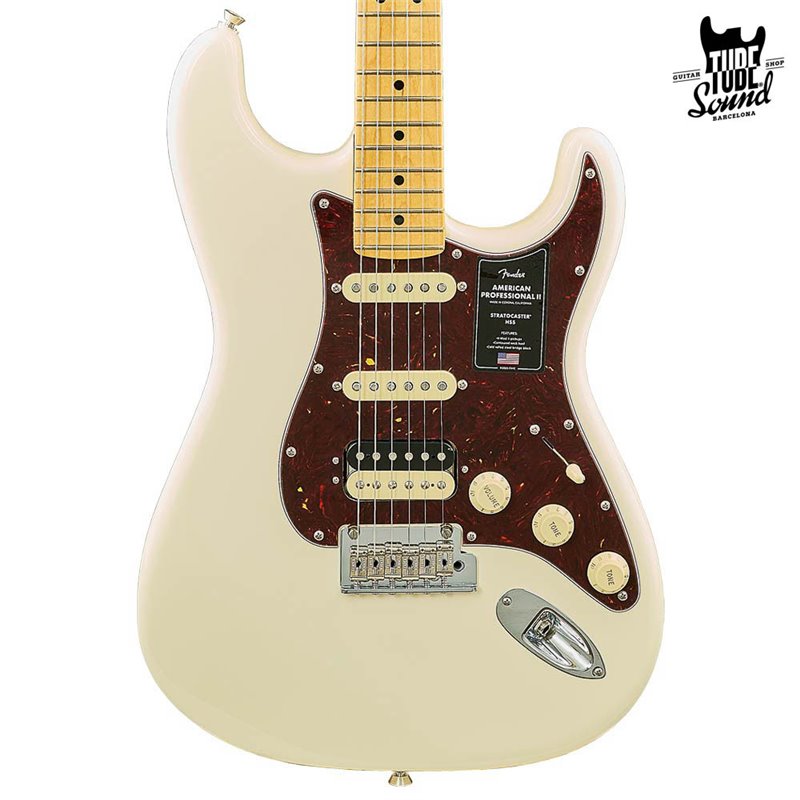 Fender Stratocaster American Professional II HSS MN Olympic White