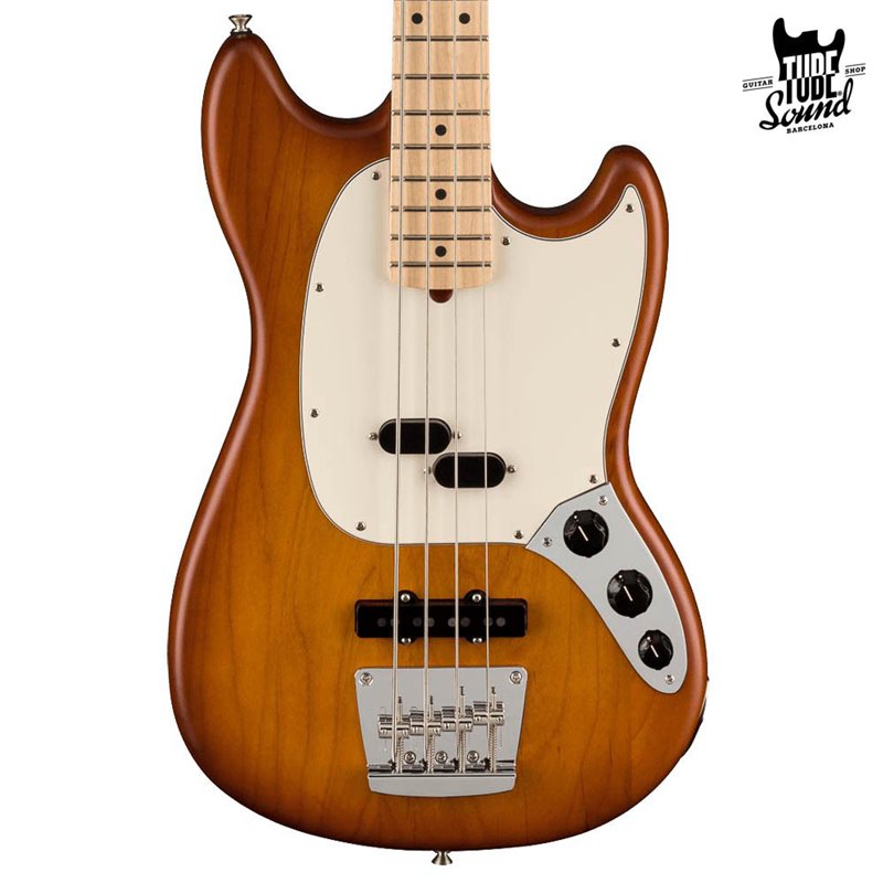 Fender Mustang Bass Ltd. Ed. American Performer MN Honey Burst Satin