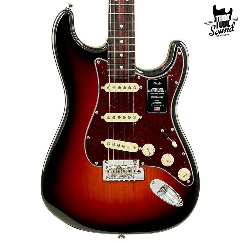 Fender Stratocaster American Professional II RW 3 Color Sunburst