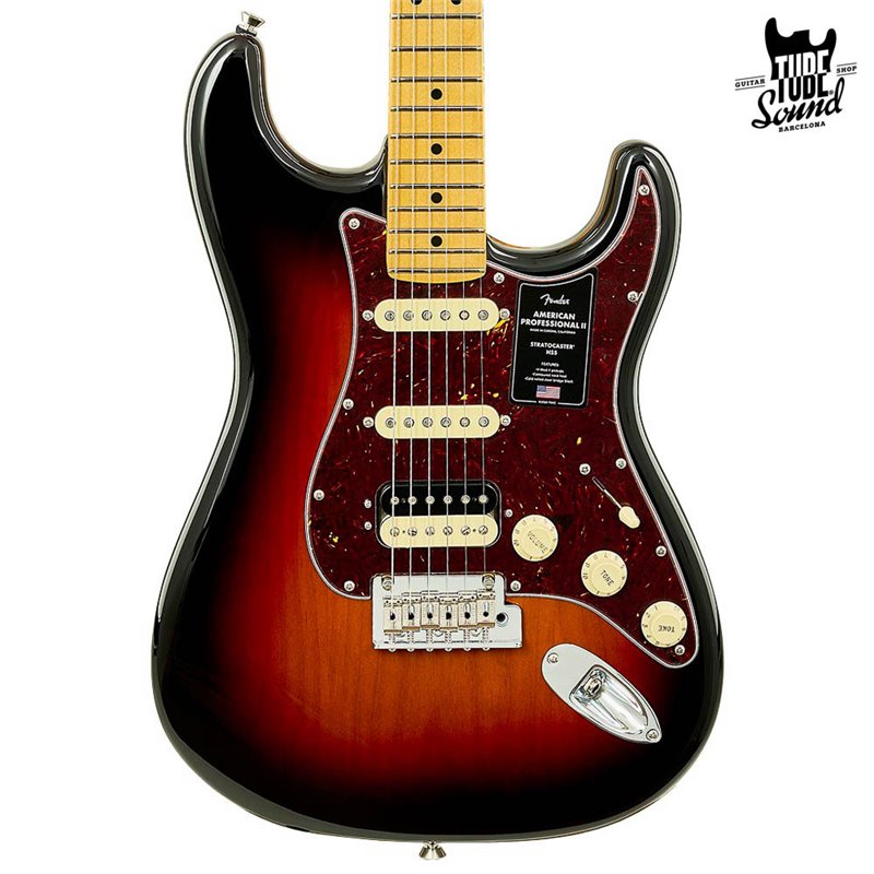 Fender Stratocaster American Professional II HSS MN 3 Color Sunburst