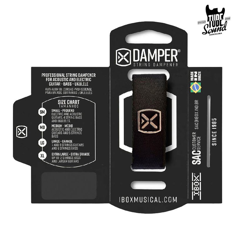 Ibox DTLG20 Damper String Large Black