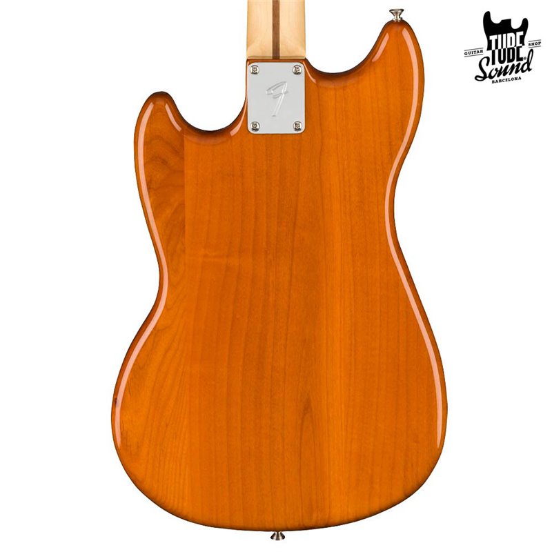 Fender Mustang Bass PJ PF Aged Natural